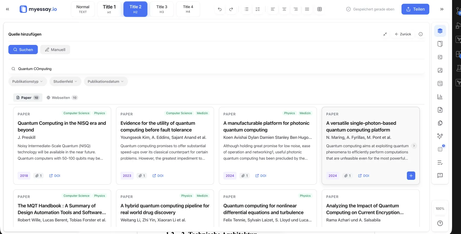 Inhalte recherchieren und zusammenfassen