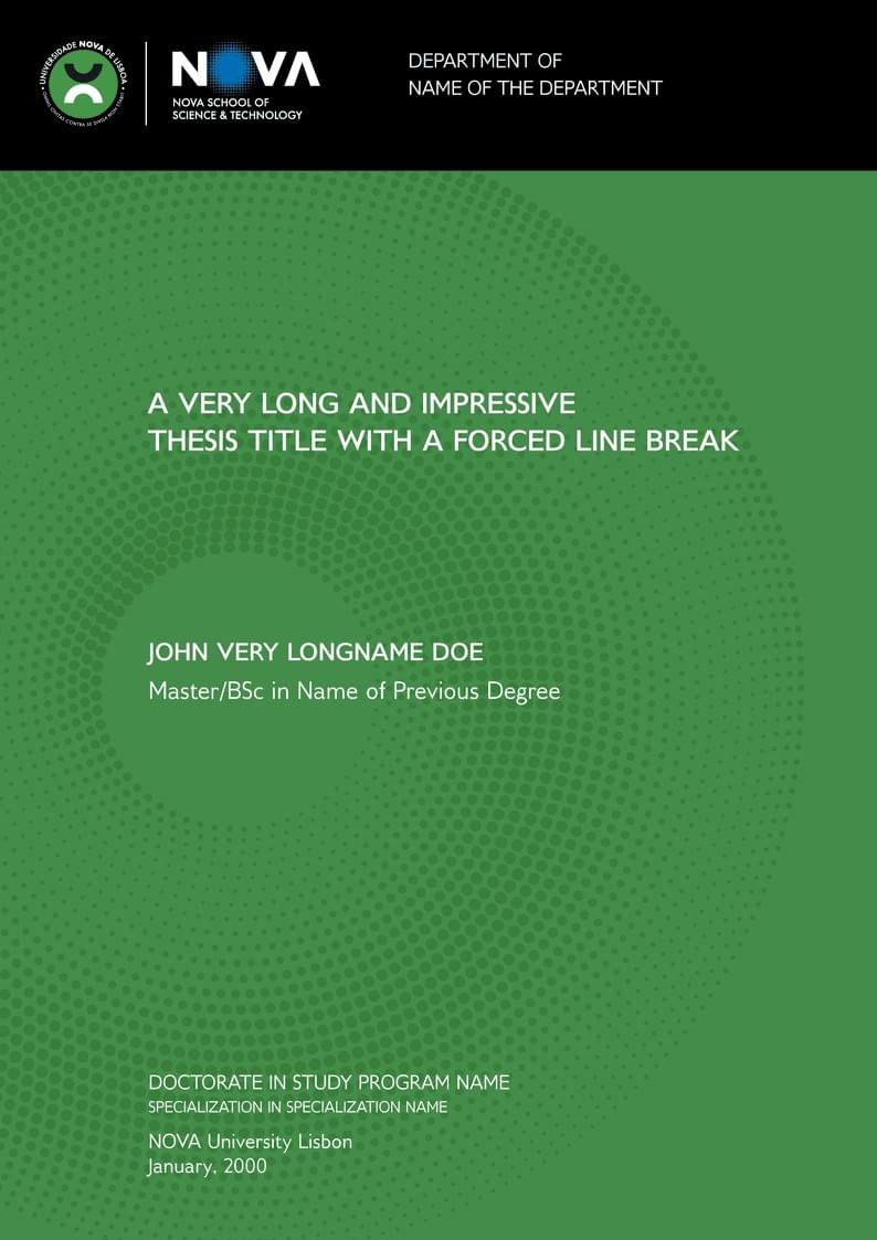 NOVA School of Science and Technology